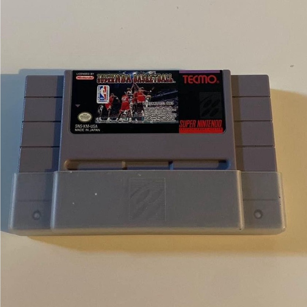 Tecmo Super NBA Basketball (Super Nintendo Entertainment System, 1993)